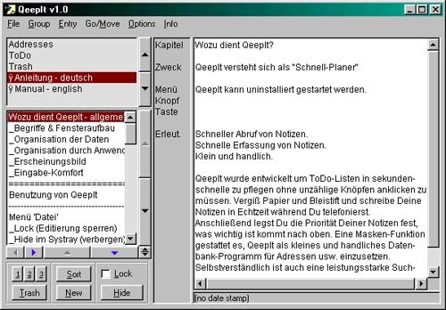 QeepIt Screenshot